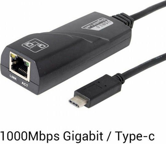 Scruffs &amp; Tramps 06.005.0058 Αντάπτορας Δικτύου USB-C με Ενσύρματη Σύνδεση Gigabit Ethernet