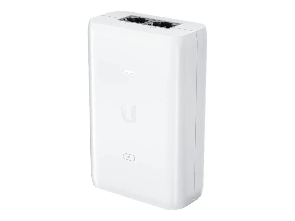 Ubiquiti U-POE-at-EU PoE+ Injector, 802.3at Adapter, Gigabit LAN-Port, 48V, 0,65A, 30W