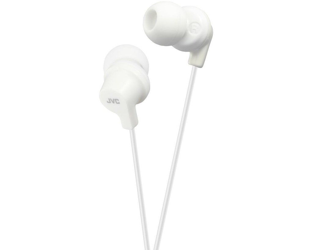 JVC HA-FX10-W-E Colourful inner-ear headphones