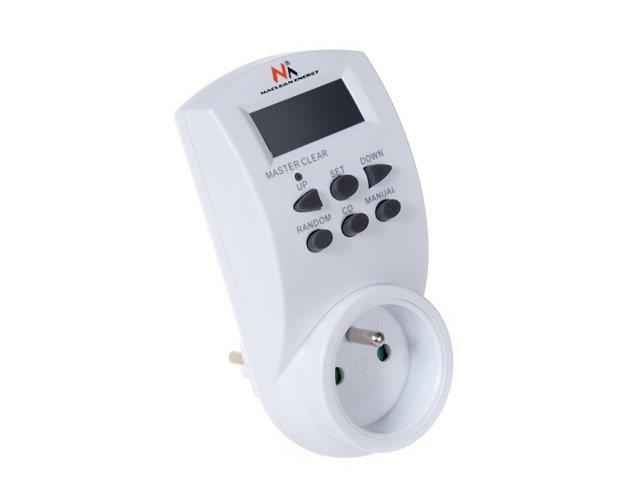 Maclean MCE05 electrical timer Daily/Weekly timer White