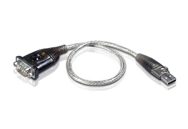 Aten UC232A cable interface/gender adapter USB RS-232 Silver