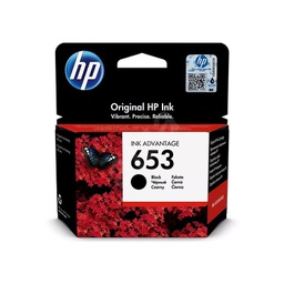 [193905429493] HP 653 Γνήσιο Μελάνι Εκτυπωτή InkJet Μαύρο