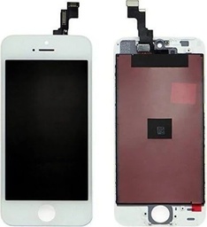 [1221110] LCD+FRAME APPLE IPHONE 5S WHITE OEM