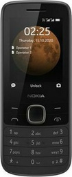 [6438409055781] Nokia 225 4G Dual SIM Κινητό με Κουμπιά (Ελληνικό Μενού) Μαύρο