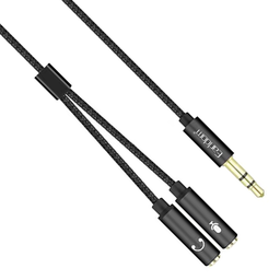 [6973965932003] Earldom AUX202 Audio adapter , 3.5mm M to 2x3.5mm F, 0.2m, Different colors - 40227