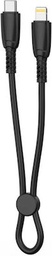 [6920680840045] XO NB-Q248A USB-C to Lightning Cable 27W Μαύρο 0.25m