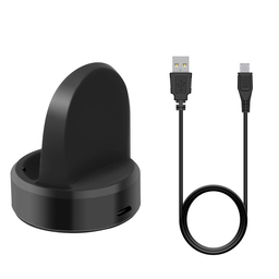 [5205308253591] VOLTE-TEL ΒΑΣΗ ΦΟΡΤΙΣΗΣ MINI+MICRO USB ΓΙΑ SAMSUNG WATCH GEAR (R600/R760/R800/R805/R810/ R815/R820/R825/R830/R835/R500) BLACK