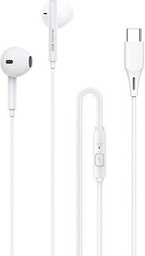 [6954284001359] Awei PC-1T In-ear Handsfree με Βύσμα USB-C Λευκό