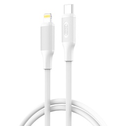 [6920680855018] XO NB-Q265A PD 27W Type-C σε Lightning Λευκό 1m