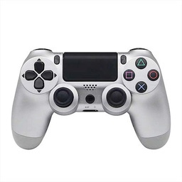 [6926556542310] Doubleshock Ασύρματο Gamepad για PS4 Ασημί/Μαύρο