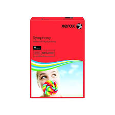 [5017534939541] Xerox Symphony Dark Red A4 80gsm Paper (Pack of 500)