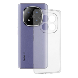 [4598100000007] Θήκη Σιλικόνης Xiaomi Redmi Note 14 Pro 5G Διάφανη
