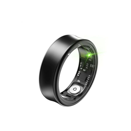 [6975837581630] XO RS01 Smart Δαχτυλίδι Μέγεθος 10 Μαύρο