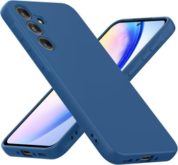 [4598100000007] Θήκη Σιλικόνης Samsung A55 Μπλέ