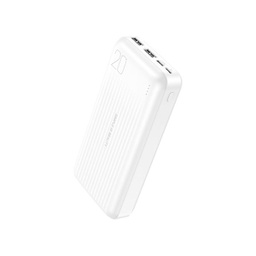 [6920680831944] XO PB302 Light Display Power Bank 20000mAh Λευκό