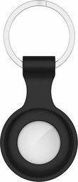 [4721300000007] Tech-Protect Icon Θήκη Μπρελόκ Σιλικόνης για AirTag σε Μαύρο χρώμα