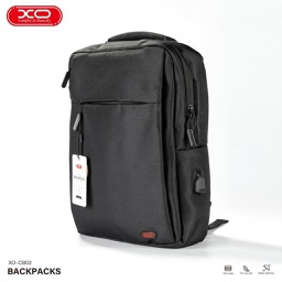 [6920680846412] XO Αδιάβροχη Τσάντα Πλάτης για Laptop 15.6" Μαύρο