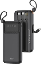 [6975837582804] XO PR278 Powerbank με Ψηφιακή Οθόνη 10000 mAh Μαύρο