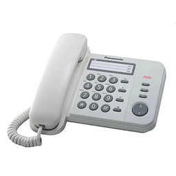 [5025232490844] Σταθερό Ψηφιακό Τηλέφωνο Panasonic KX-TS520EX2W ΛΕΥΚΟ