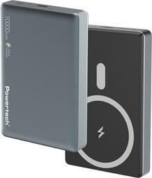 [5210131116715] Powertech PT-1377 MagSafe Power Bank 10000mAh 20W Γκρι
