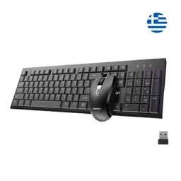 [6970344733350] Meetion MT-C4120 Little Ασύρματο Σετ Ελληνικό Πληκτρολόγιο &amp; Ποντίκι 2.4G