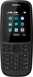 [6438409037060] Nokia 105 (2019) Dual SIM Κινητό με Κουμπιά Μαύρο