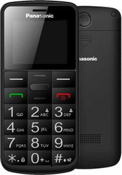 [5025232891856] Panasonic KX-TU110 Dual SIM Κινητό με Μεγάλα Κουμπιά Μαύρο