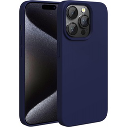[152605] Oem Θήκη Σιλικόνης Matt 1,5 mm Για Apple iPhone 16 Pro 5G 6,3" Σκούρο - Μπλε