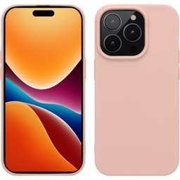 [147751] Oem Θήκη Σιλικόνης Matt 1,2 mm Για Apple iPhone 15 Pro 5G 6,1" Ροζ