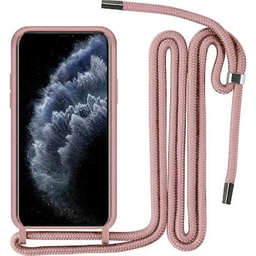 [139664] Θήκη Σιλικόνης Ροζ Για Apple iPhone 11 Pro Max Ροζ