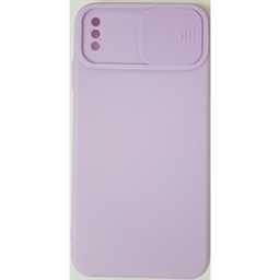 [137369] Oem Θήκη Σιλικόνης Matt 1,5 mm Με Προστασία Κάμερας Για Apple iPhone XS Max Μωβ