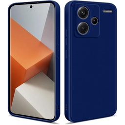 [150132] Oem Θήκη Σιλικόνης Matt 1,2 mm Για Xiaomi Redmi Note 13 Pro Plus 5G Σκούρο - Μπλε