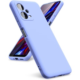 [147057] Θήκη Σιλικόνης Matt 1,2 mm Για Xiaomi Redmi Note 12 5G ( Global ) ΜΠΛΕ ΑΝΟΙΧΤΟ