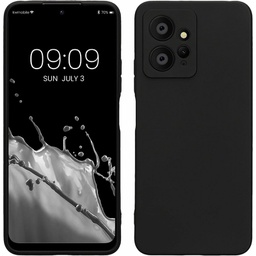 [147262] Θήκη Σιλικόνης Matt 1,2 mm Για Xiaomi Redmi Note 12 4G Μαύρο