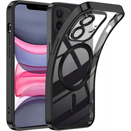 [151966] Oem Θήκη Back Cover Electro Magsafe Για Apple iPhone 12 Pro 6,1'' Μαύρο