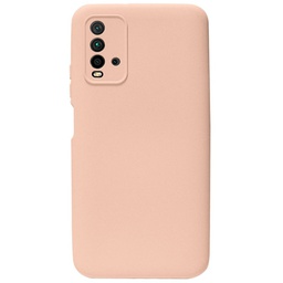 [1331580] Θήκη Silicone για Xiaomi Redmi Note 9T ροζ της άμμου