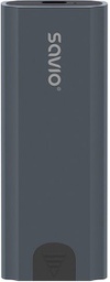 [5901986048183] Savio Θήκη για Σκληρό Δίσκο M.2 SATA III NVME με σύνδεση Type-C σε Γκρι χρώμα