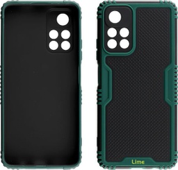 [138686] Lime Armadillo Camera Guard Back Cover Poco M4 Pro 5G / Redmi Note 11s 5G