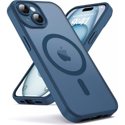 [151867] Θήκη Σιλικόνης Electro Magsafe Ημιδιαφανή Για Apple iPhone 14 6.1" Σκούρο - Μπλε