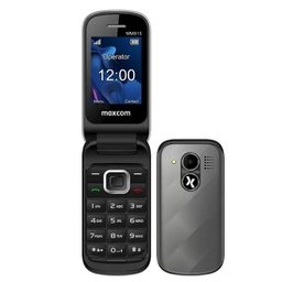 [5908235978147] Maxcom MM815 2.4" με Κάμερα, Ραδιόφωνο και Πλήκτρο Έκτακτης Ανάγκης 1000 mAh Γκρι