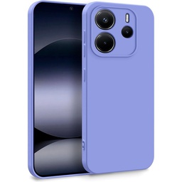 [155260] Θήκη Σιλικόνης Matt 1,5 mm για Xiaomi Redmi Note 14 4G Λιλά