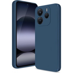 [154207] Θήκη Σιλικόνης Matt για Xiaomi Redmi Note 14 4G  Μπλε