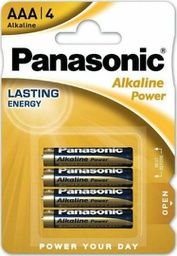 [5410853039334] Panasonic Alkaline Power Μπαταρίες AAA 1.5V 4τμχ