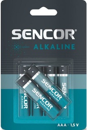 [8590669326204] Sencor Αλκαλικές Μπαταρίες AAA 1.5V 6τμχ