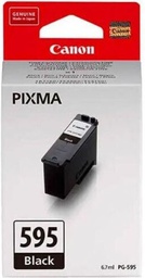 [4549292249309] Canon PG-595 BK Γνήσιο Μελάνι Εκτυπωτή InkJet Μαύρο (7171C001)