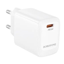 [6941991120237] Borofone BN26 Fuente USB-C Χωρίς Καλώδιο 20W