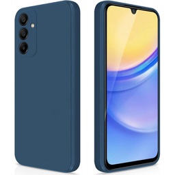 [157153] Θήκη Σιλικόνης Matt 1,5 mm Για Samsung Galaxy A37 5G Σκούρο - Μπλε