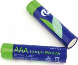 [8716309091909] Energenie Επαναφορτιζόμενες Μπαταρίες AAA Ni-MH 850mAh 1.2V 2τμχ