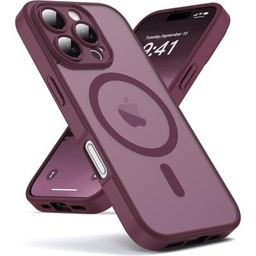 [151878] Θήκη Back Cover Electro Magsafe Ημιδιαφανή για Apple iPhone 15 Μπορντο