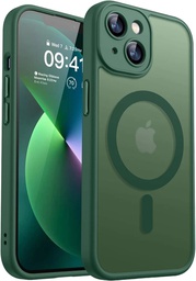 [151876] Θήκη Back Cover Electro Magsafe Ημιδιαφανή για Apple iPhone 15 πράσινη